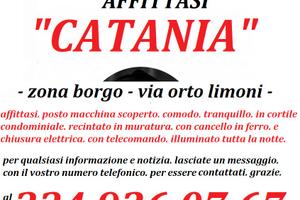 Posto auto zona borgo via Orto limoni