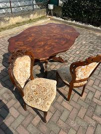 Tavolo in legno pregiato