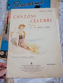 Cartelle Musicali Bideri dall 800 al 900 -cartelle