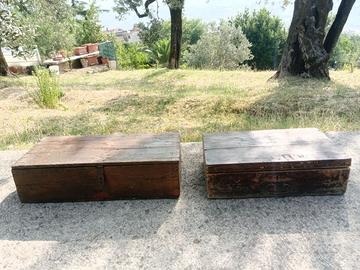 Antico Baule Vintage Legno
