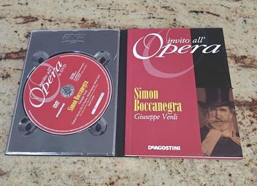 DVD SIMON BOCCANEGRA -  VERDI - INVITO ALL'OPERA