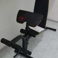 panca multifunzione + pesi modulabili