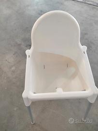 seggiolone senza cinture