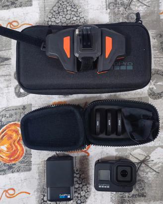 Gopro +filtri ND e hub di ricarica 