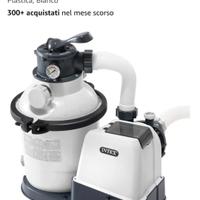 piscina fuoriterra e pompa a  sabia Intex