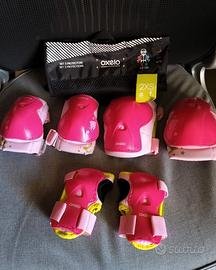 Protezioni roller monopattino skate bambino