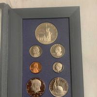 Cofanetto monete stati uniti d america 1986