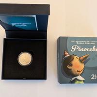 Moneta reverse proof Carlo Colloidi-Pinocchio