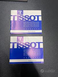 Set Garanzia orologi Tissot vintage world service