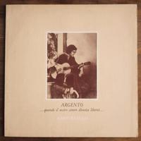 Mario Barbaja, "Argento", primo lp originale.