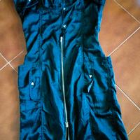 ABITO/TUBINO NERO LILY FAROUCHE - UNICO - anni ‘90