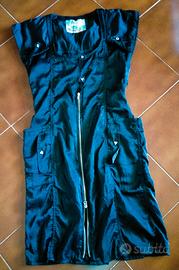 ABITO/TUBINO NERO LILY FAROUCHE - UNICO - anni ‘90