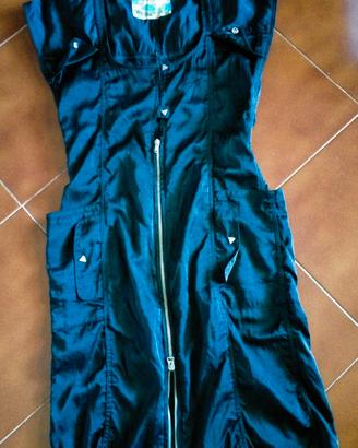 ABITO/TUBINO NERO LILY FAROUCHE - UNICO - anni ‘90