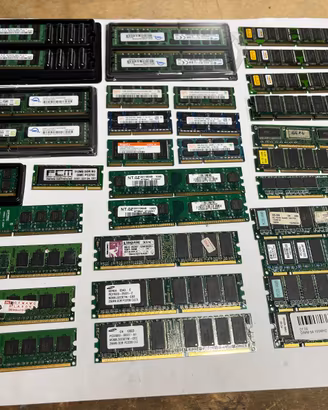 Stock Memorie Miste per PC Windows e Laptop