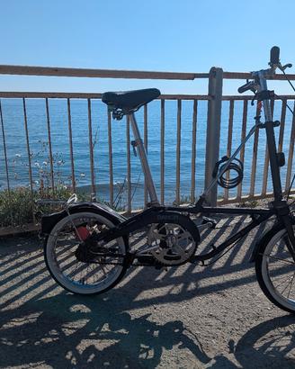 bicicletta pieghevole vintage 
