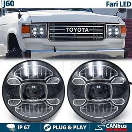 FARI LED Anteriori PER LAND CRUISER J60 DRL 6500K