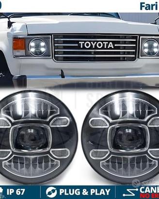 FARI LED Anteriori PER LAND CRUISER J60 DRL 6500K