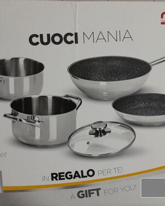 BATTERIA SET PENTOLE INDUZIONE BARAZZONI