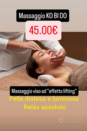 Massaggio viso KO BI DO