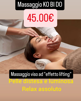 Massaggio viso KO BI DO