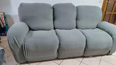 Set 2x Divani da 3 e da 2 posti reclinabili