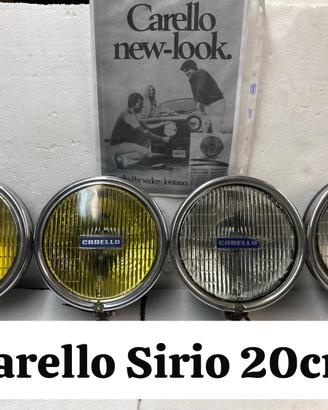 Fari carello fendinebbia antinebbia epoca