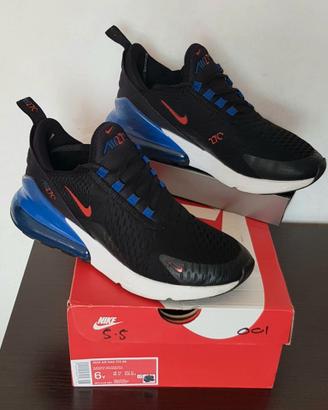 Scarpe Nike Air Max270 nere/blu bambino