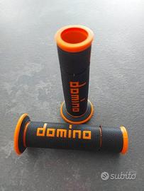 MANOPOLE MOTO SCOOTER DOMINO NERO ARANCIONE