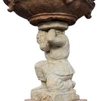 Scultura in marmo scolpita a mano