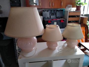 TRIS LAMPADE IN CERAAMICA