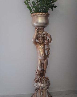 Scultura in legno "Bacco"