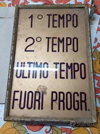 Insegna cinema luminosa 