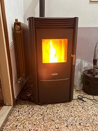 Stufa pellett casella martina 14 kw