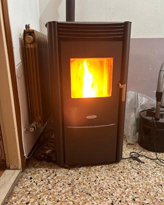 Stufa pellett casella martina 14 kw