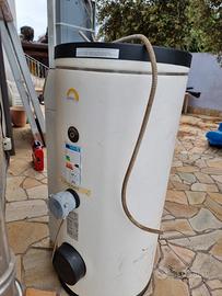 Bollitore per solare 200 litri doppia serpentina 