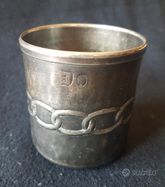 Calegaro - bicchiere vintage in Silver Plated