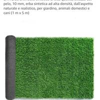 Erba artificiale sintetica