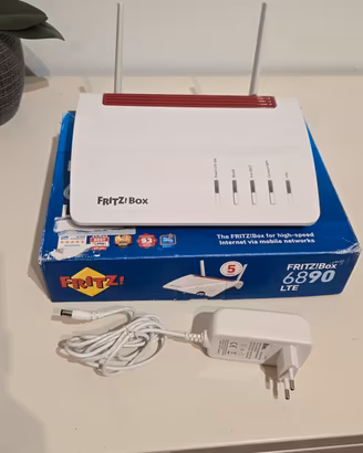 Fritz box 6890 Sim GSM LTE Wifi  Linea Telefonica