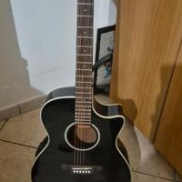 Chitarra acustica Crafter con amplificatore Kustom