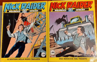 Nick Raider 44 albi a fumetti Bonelli