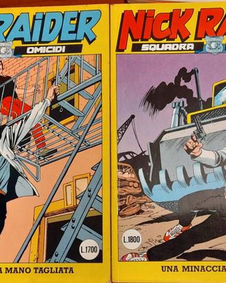 Nick Raider 44 albi a fumetti Bonelli