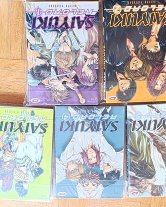 Saiyuki reload da 1 a 5 manga 
