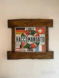 Insegna vintage anni 50