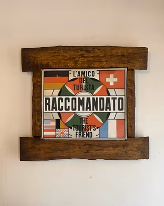 Insegna vintage anni 50
