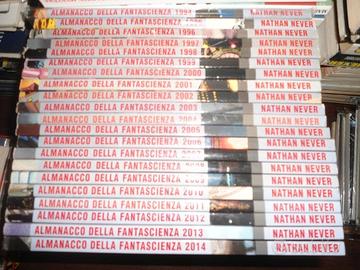 FUMETTI ALMANACCO FANTASCIENZA( nathan never)