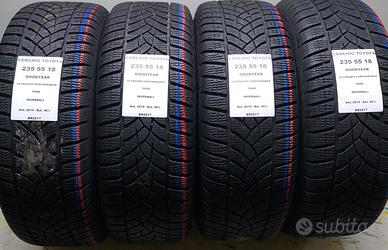 4 GOMME E CERCHI TOYOTA 235 55 18 GOODYEAR BR2217