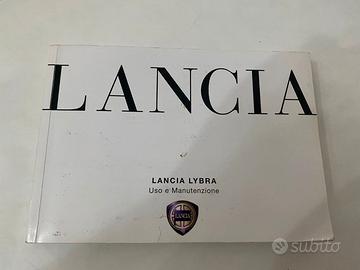 Libretto Uso e Manutenzione Lancia Lybra – Origina