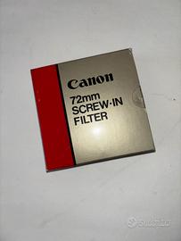 Canon Filtro 72mm