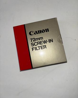 Canon Filtro 72mm