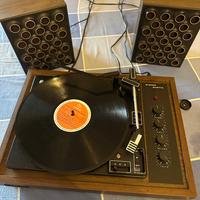 Giradischi Crezar con impianto audio